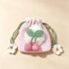 ELA BOUTIQUE |CHERRY CROCHET BAG