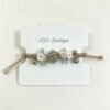 ELA BOUTIQUE |GREY CRYSTAL BRACELET