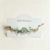 ELA BOUTIQUE| GREEN CRYSTAL BRACELET