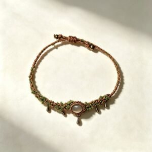ELA BOUTIQUE |MOSS TEXTURED MACRAME BRACELET
