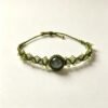 ELA BOUTIQUE |GREEN LABRADORITE MACRAME BRACELET