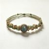 ELA BOUTIQUE |BEADED LABRADORITE MACRAME BRACELET