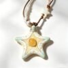 ELA BOUTIQUE |STAR CLAY PENDANT NECKLACE