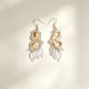 ELA BOUTIQUE |BUTTERFLY TASSEL DROP EARRINGS