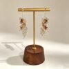 ELA BOUTIQUE |BUTTERFLY TASSEL DROP EARRINGS