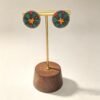ELA BOUTIQYE |ETHNIC HAND EMBROIDEREDROUND STUD EARRING