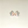 ELA BOUTIQUE |CHINESE CLOVER WINDOW PATTERN STUD EARRING