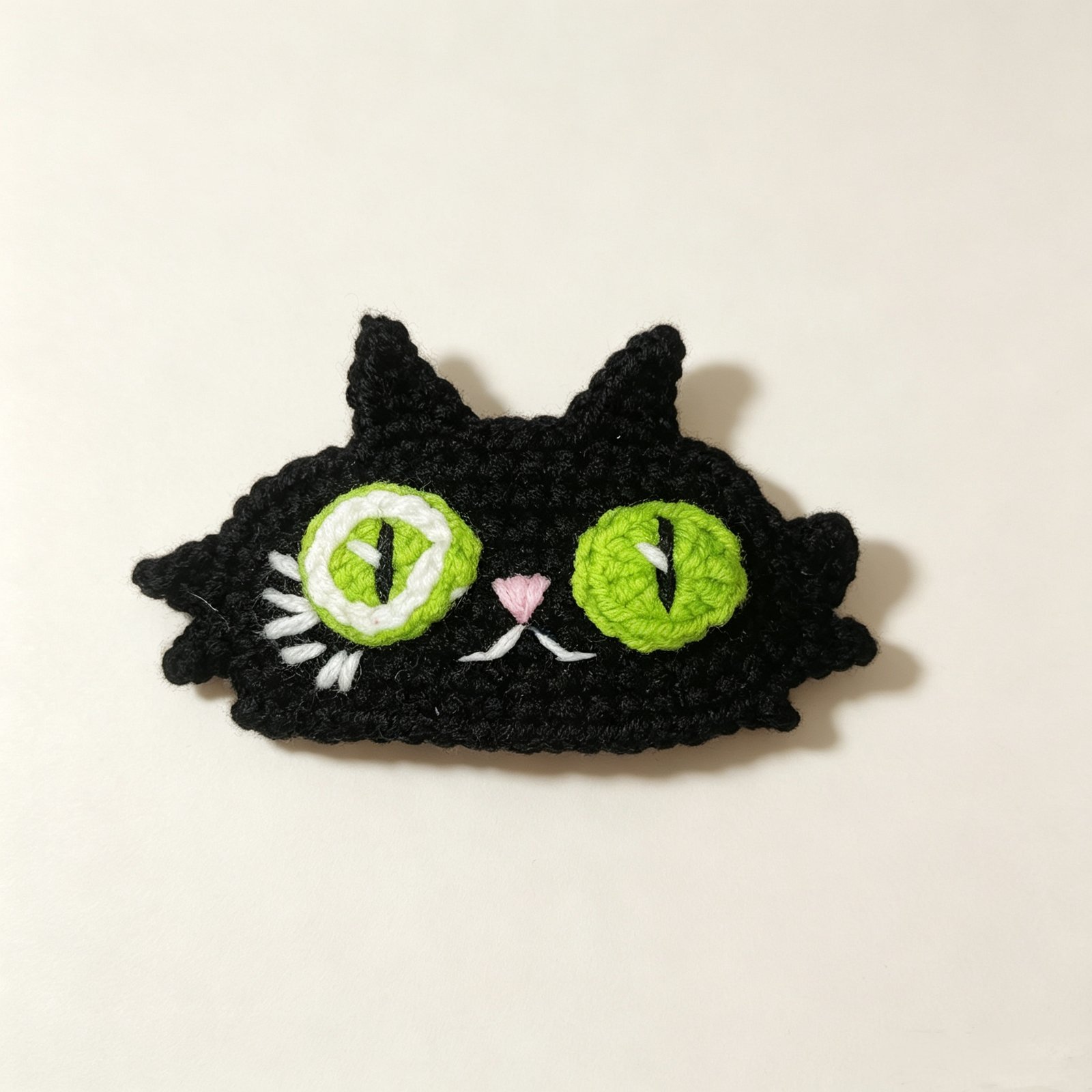 ELA BOUTOQUE |CROCHET BLACK CAT HAIR CLIP