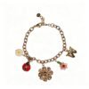 ELA BOUTIQUE| GARDEN THEME MULTI CHARM BRACELET