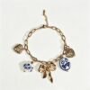 ELA BOUTIQUE| PORCELAIN BOW CHARM BRACELET