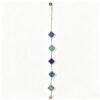 ELA BOUTIQUE| BLUE CLOVER CHARM BRACELET