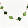 ELA BOUTIQUE| GREEN CLOVER CHARM BRACELET