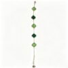 ELA BOUTIQUE| GREEN CLOVER CHARM BRACELET