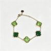 ELA BOUTIQUE| GREEN CLOVER CHARM BRACELET