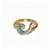 ELA BOUTIQUE| OCEAN WAVE ENAMEL RING