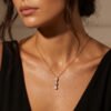 ELA BOUTIQUE| CRYSTAL PENDANT NECKLACE