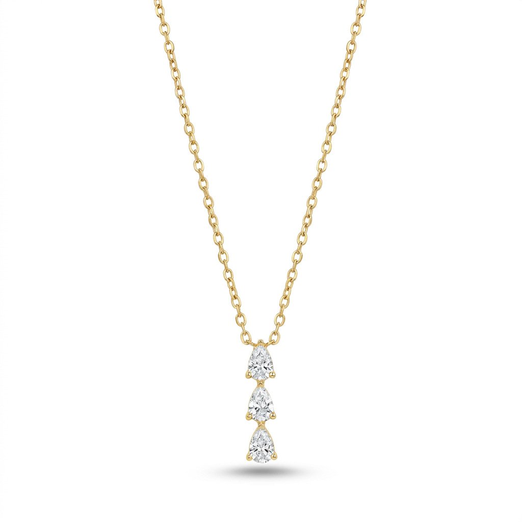 ELA BOUTIQUE| CRYSTAL PENDANT NECKLACE